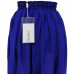 THHGPO Blue Women's Long Beach Skirt Elastic Waistband Chiffon Maxi Skirts Maternity THHGPO Blue Women's Long Beach Skirt Elastic Waistband Chiffon Maxi Skirts Maternity
